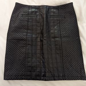 Ann Taylor leather skirt